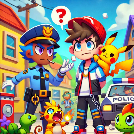 BREAKING: Ash Ketchum Arrested with Entire Squad — Mugshots Included - Mousepad Warehouse