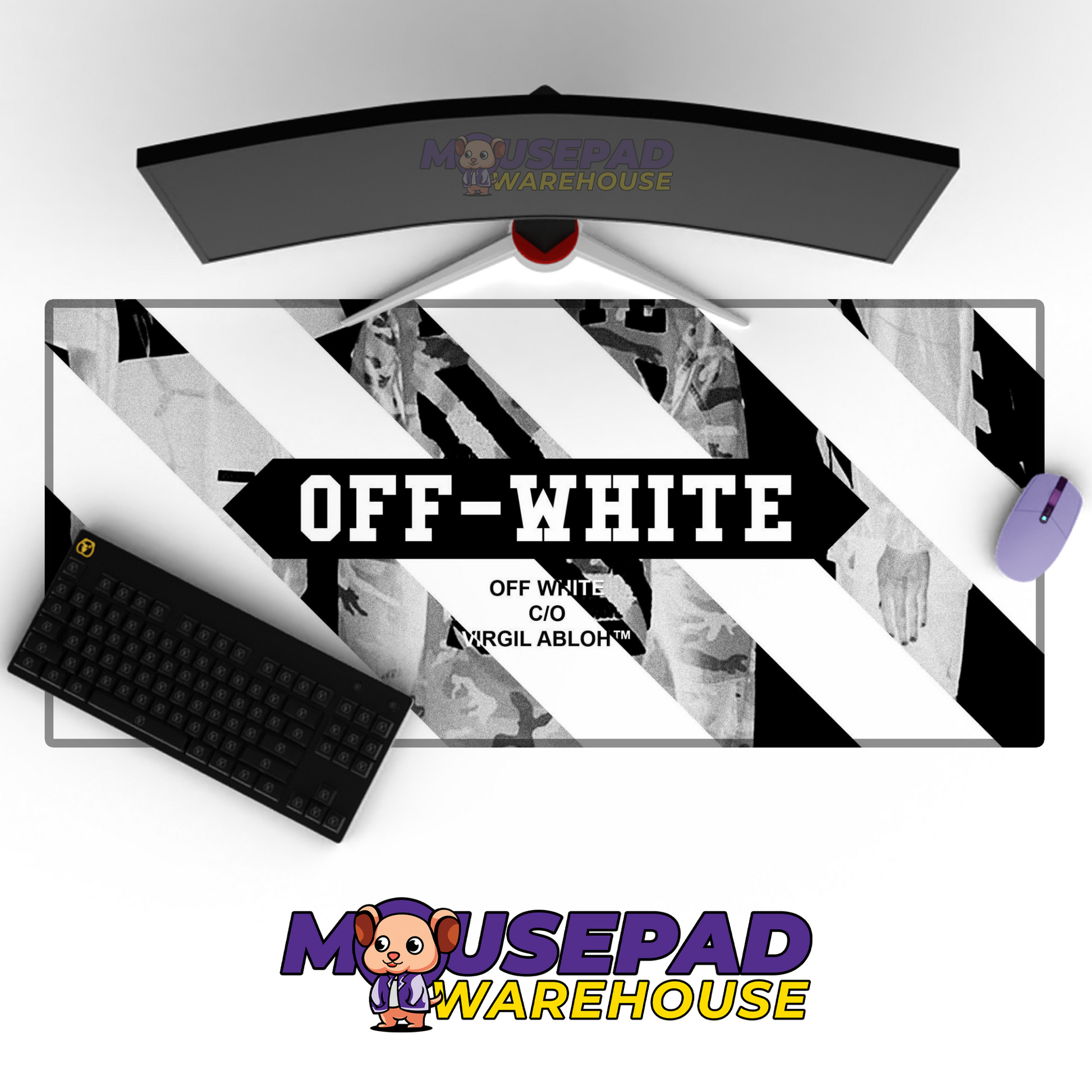 Off-White Mousepad 123694 MousepadWarehouse.com