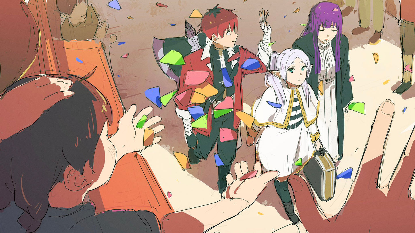 Frieren: Beyond Journey's End Anime Mousepad 1358302