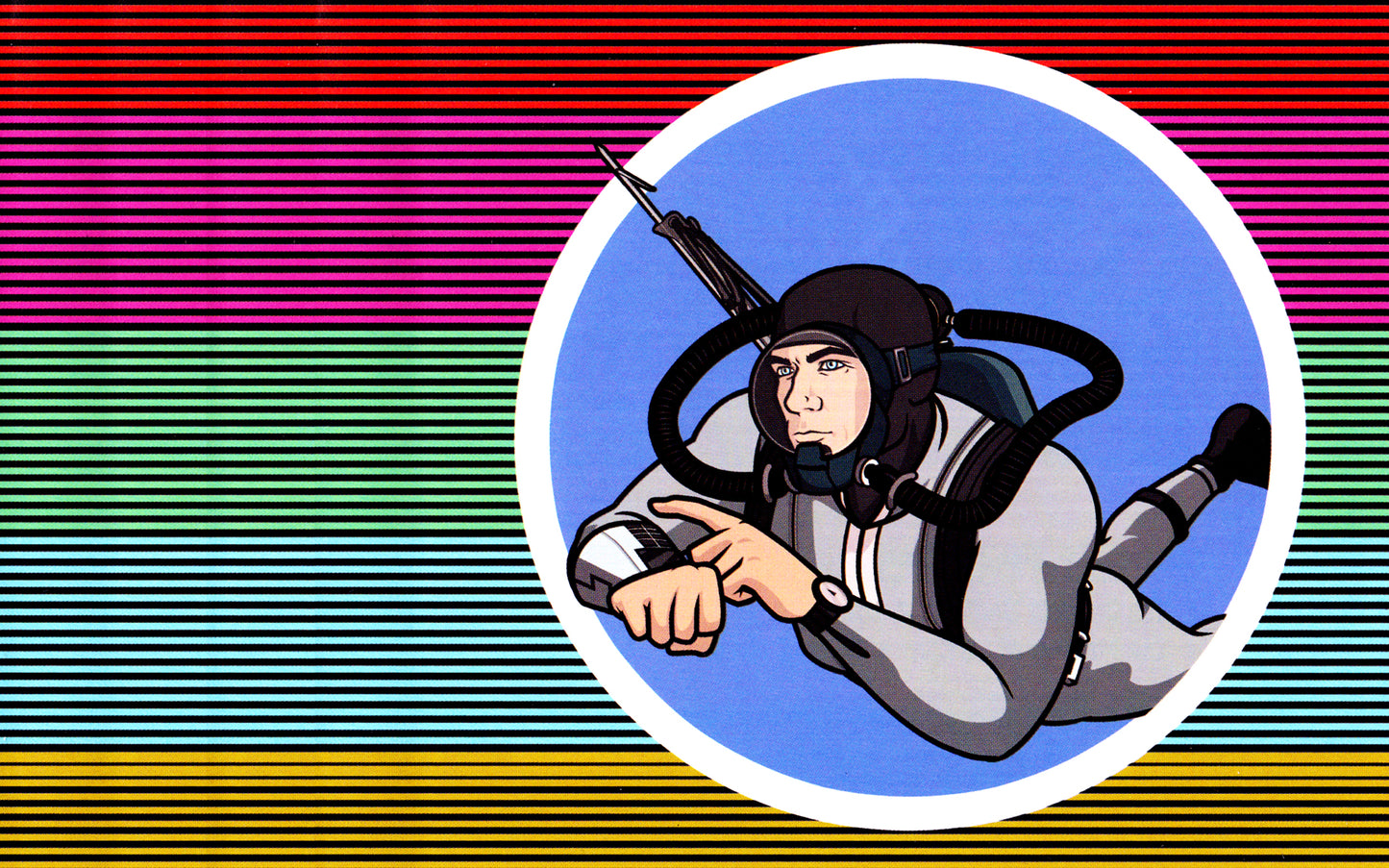 Archer TV Show Mousepad 202457 MousepadWarehouse.com