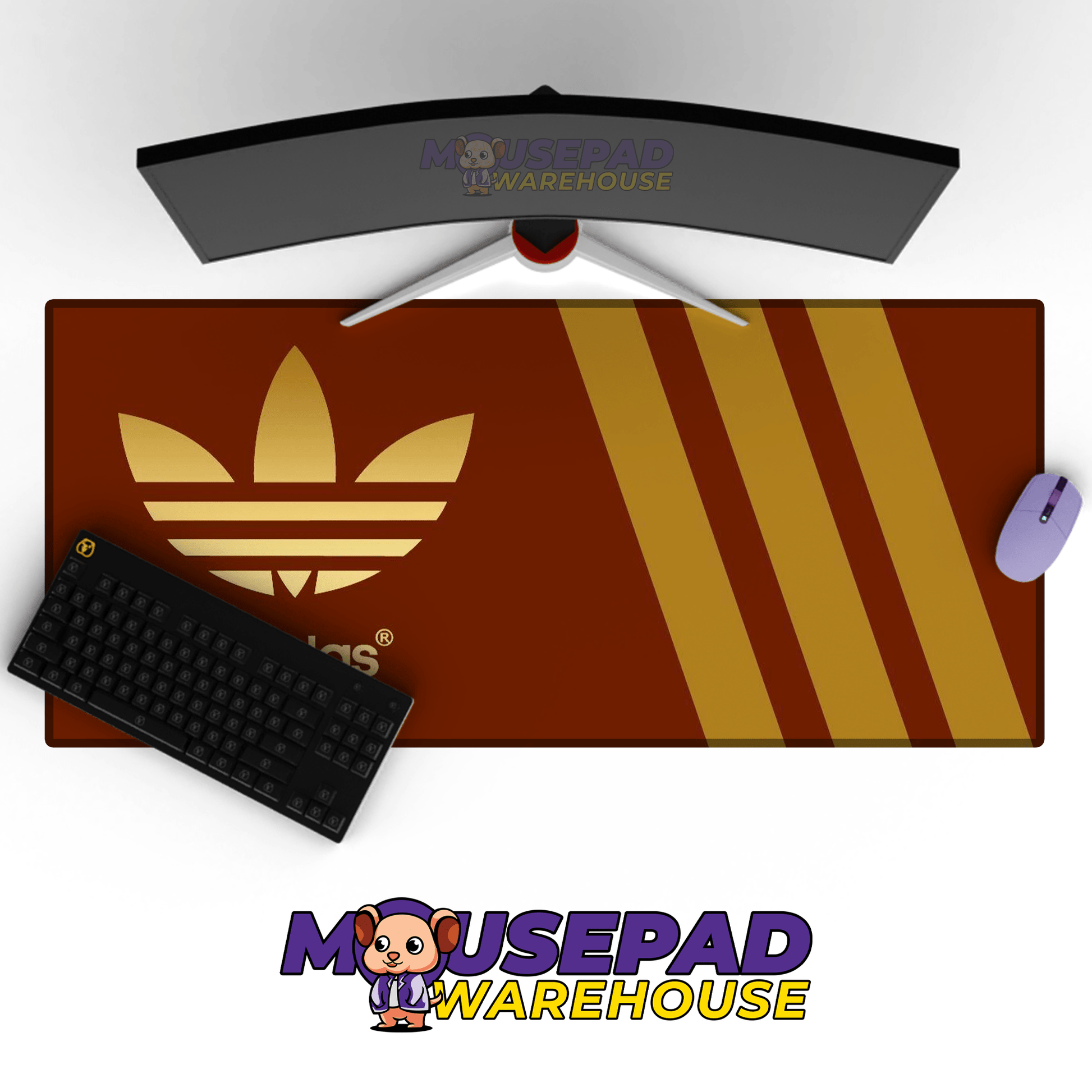 Adidas Brand Imagery Mousepad 14372 - Mousepad Warehouse