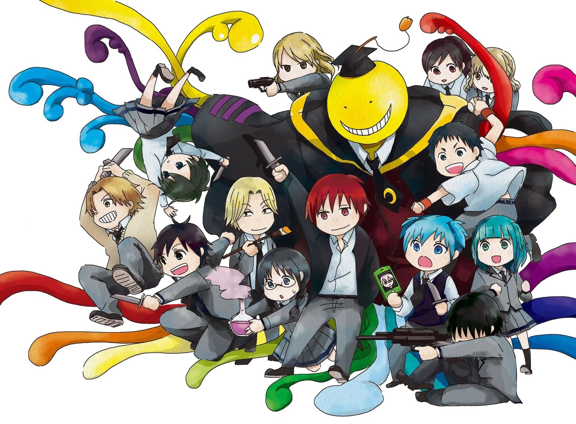 Ansatsu Kyoushitsu (Assassination Classroom) Anime Mousepad 518856.