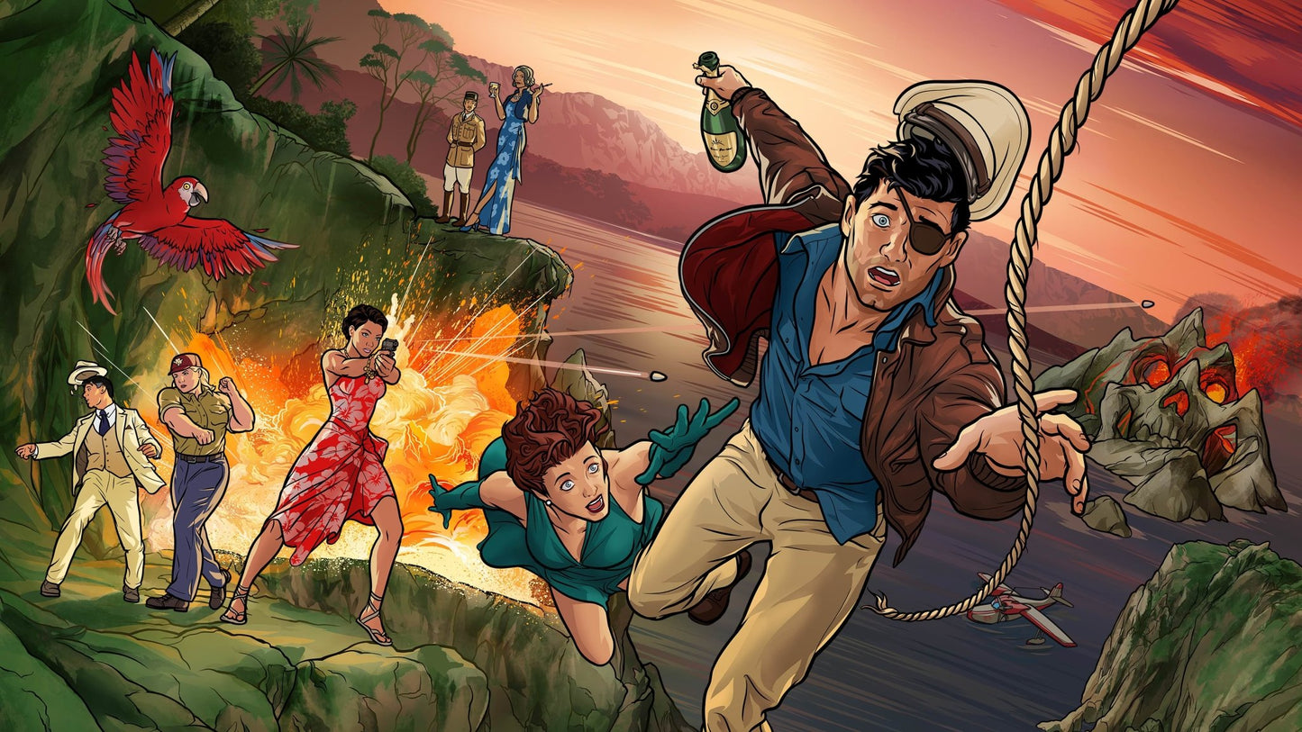 Archer TV Show Mousepad 943277 - Mousepad Warehouse