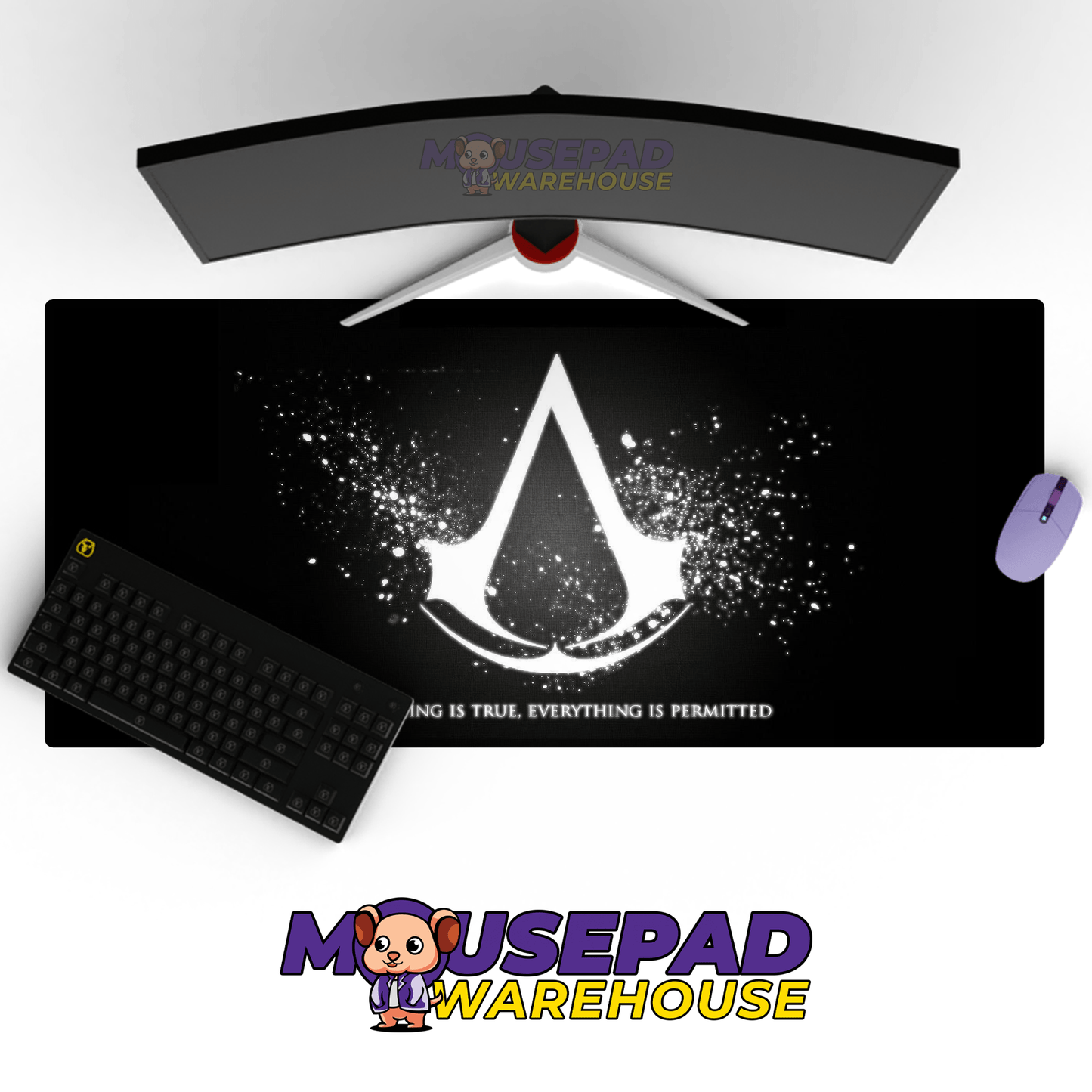 Assassin's Creed Mousepad 9026 - Mousepad Warehouse