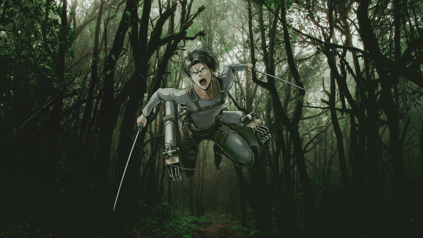 Attack on Titan Anime Mousepad 1289979 - Mousepad Warehouse