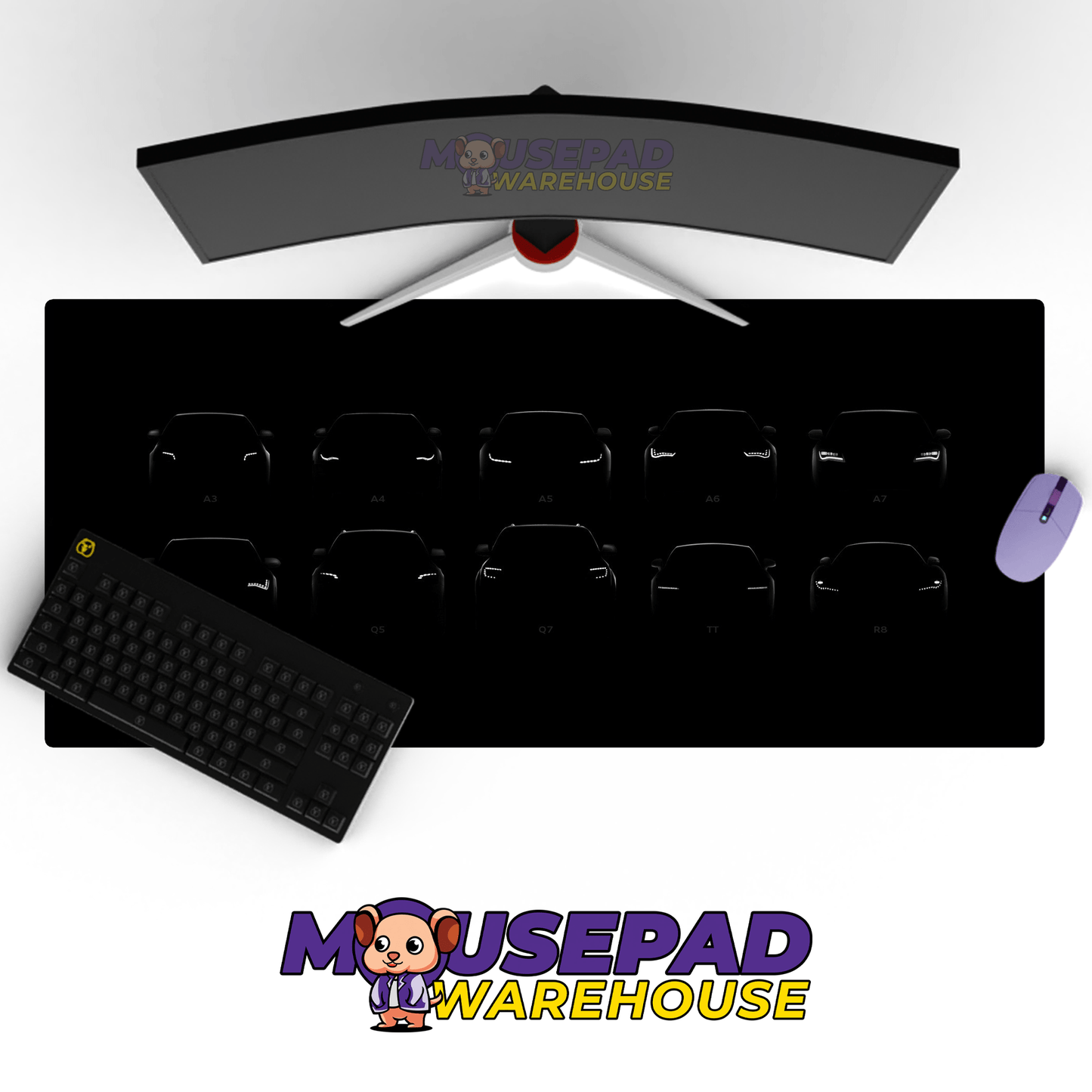 Audi Mousepad 333788 - Mousepad Warehouse