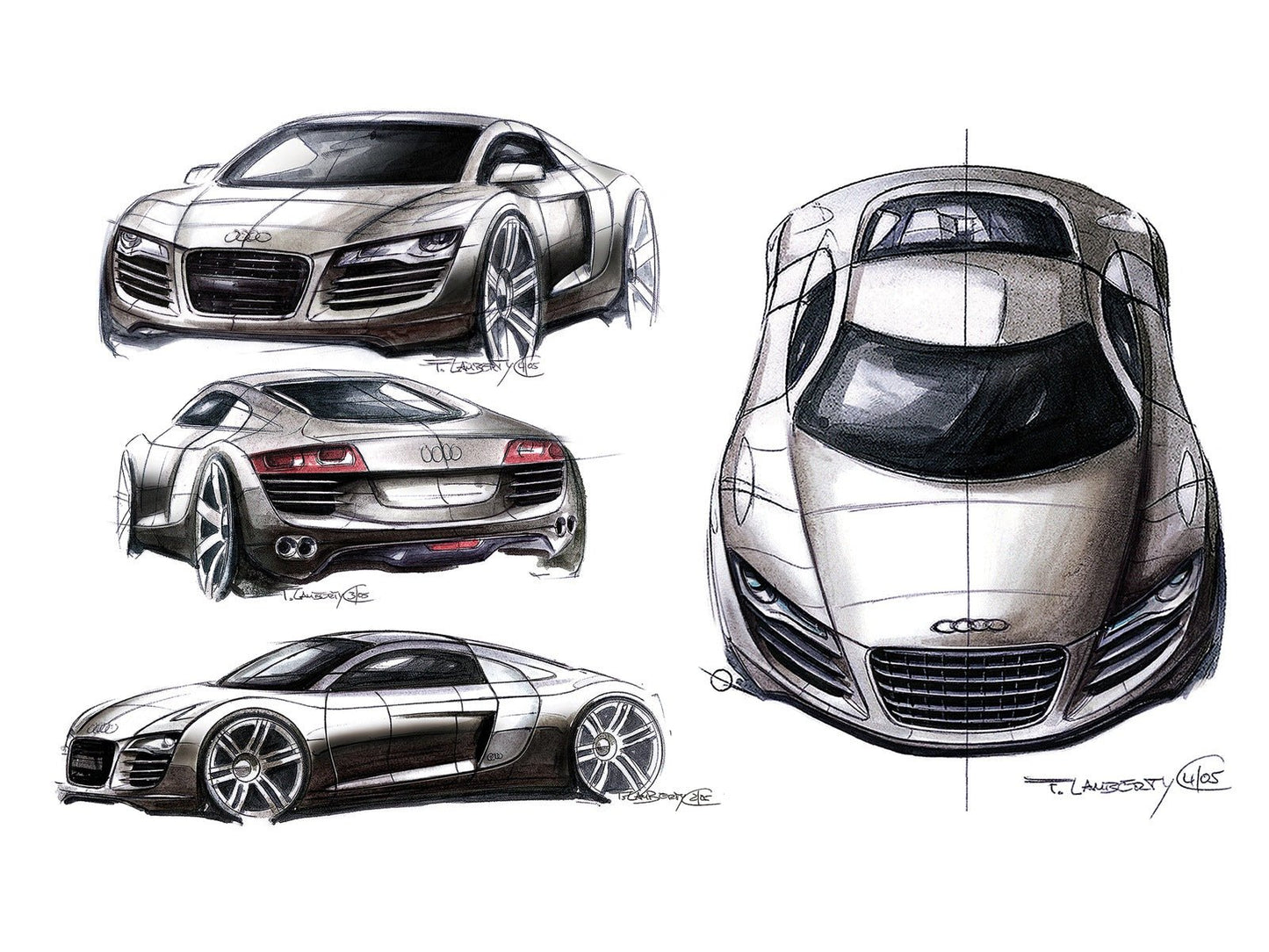 Audi Mousepad 51534 - Mousepad Warehouse
