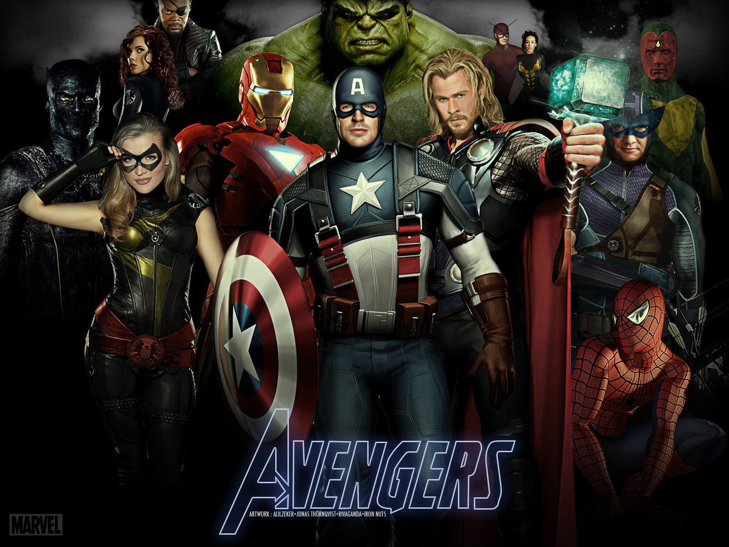 Avengers Mousepad 123336 - Mousepad Warehouse