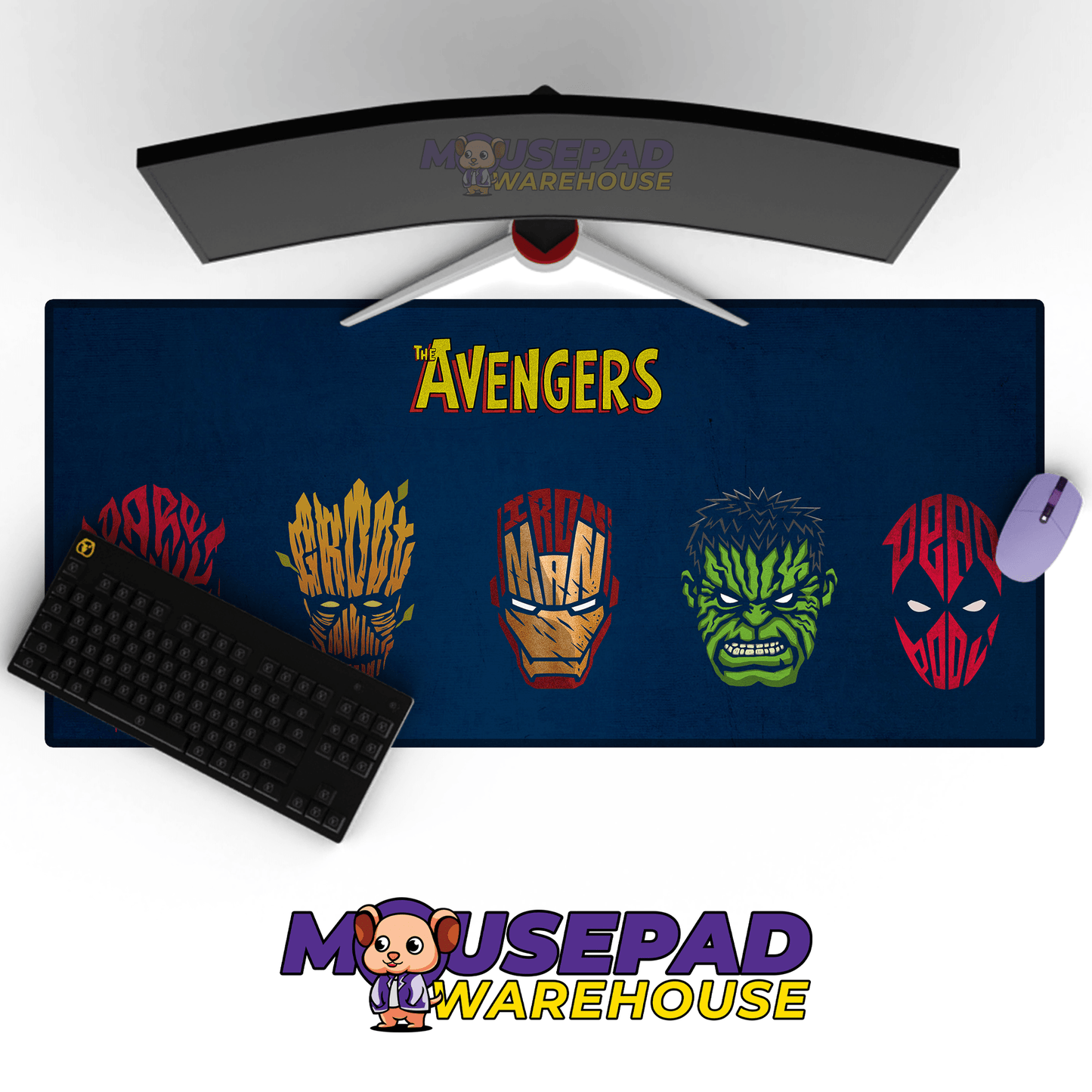 Avengers Mousepad 1282159 - Mousepad Warehouse