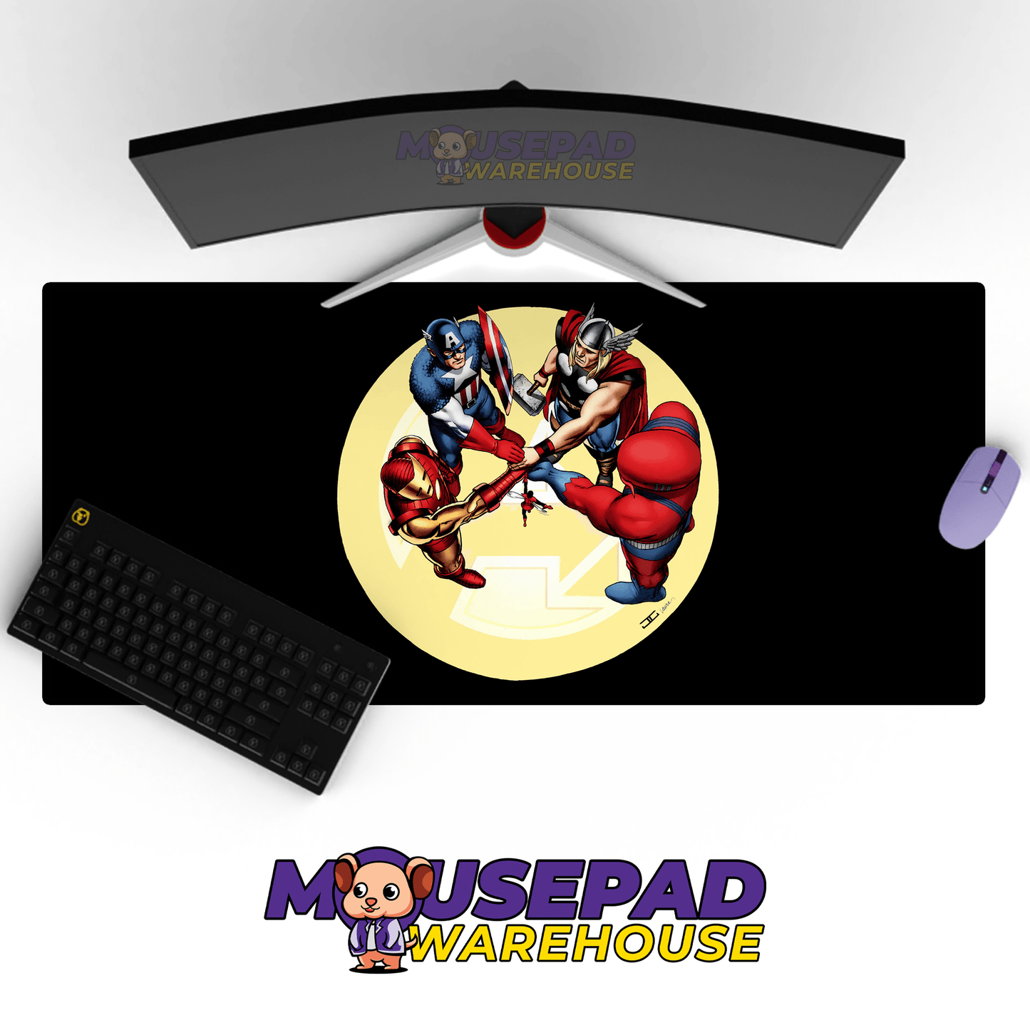 Avengers Mousepad 569658 - Mousepad Warehouse