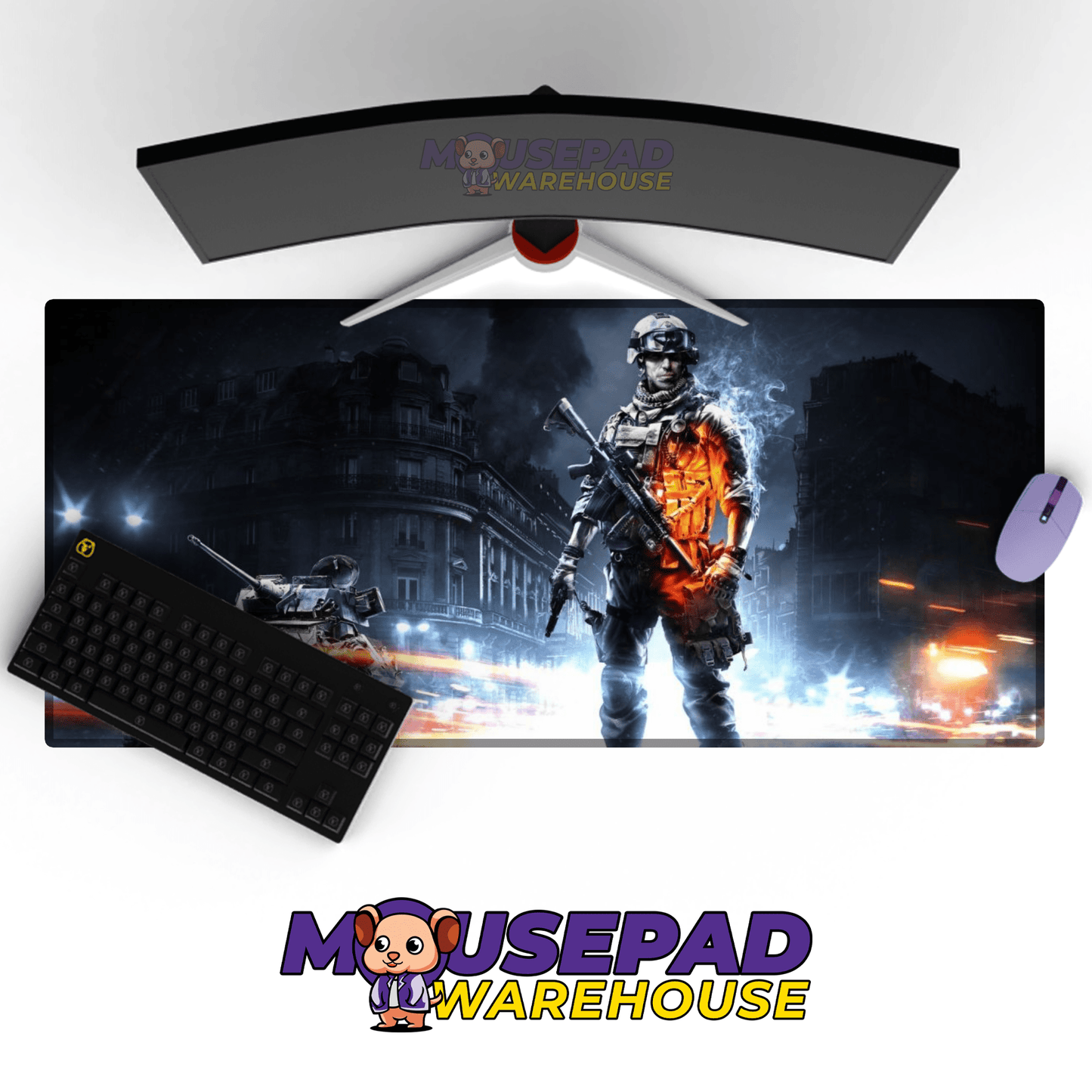 Battlefield 6 Mousepad 3219 - Mousepad Warehouse