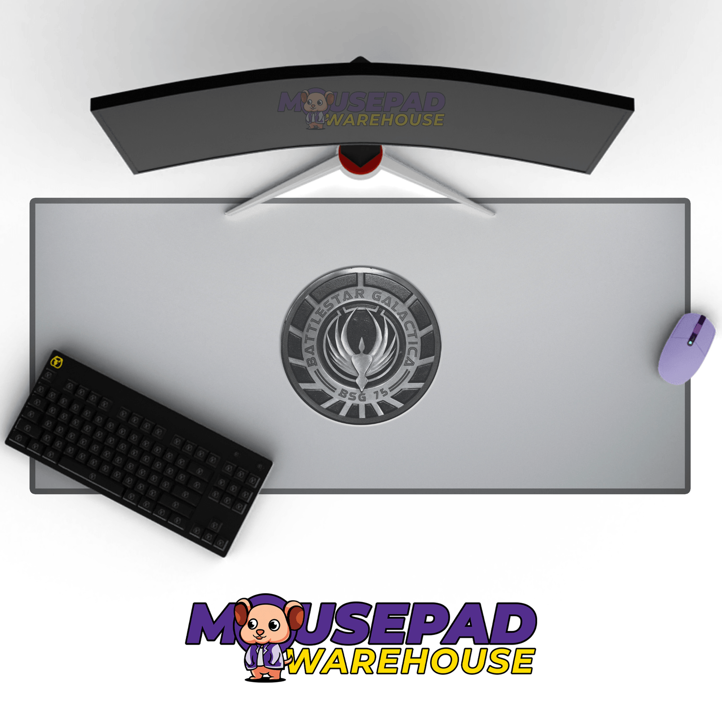 Battlestar Galactica Mousepad 15338 - Mousepad Warehouse