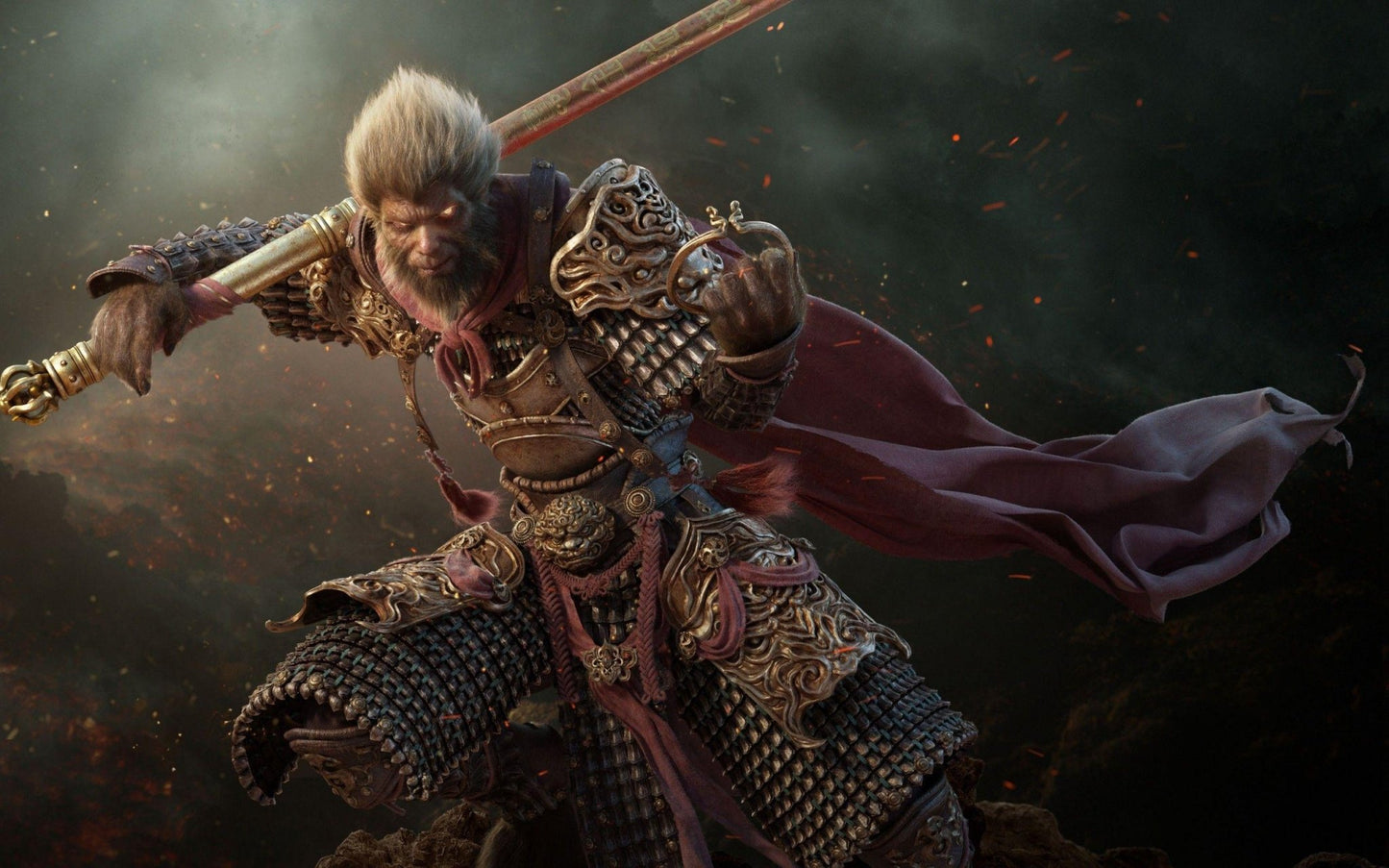Black Myth Wukong Mousepad 199001 - Mousepad Warehouse