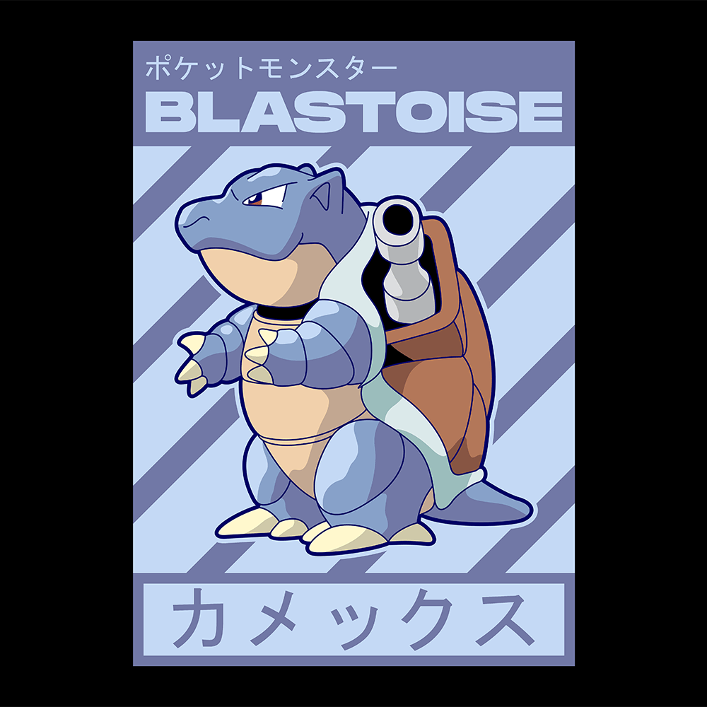 Blastoise Pokemon Mousepad 4201 - 3 - Mousepad Warehouse