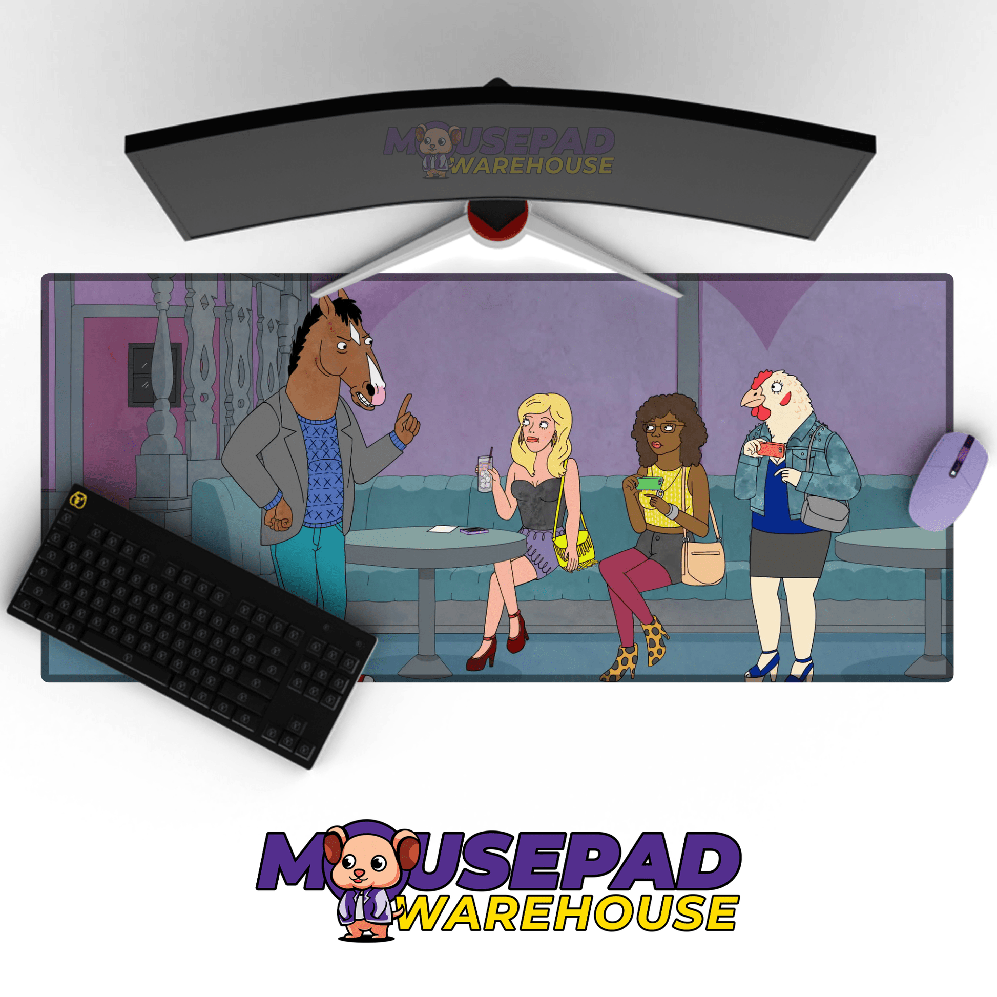 BoJack Horseman Mousepad 588564 - Mousepad Warehouse