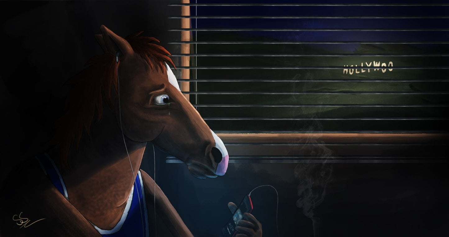 BoJack Horseman Mousepad 951960 - Mousepad Warehouse