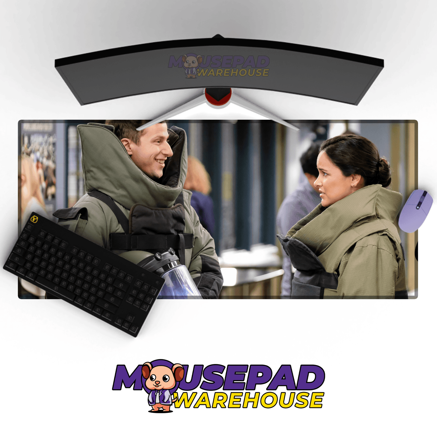 Brooklyn Nine - Nine Mousepad 1170406 - Mousepad Warehouse