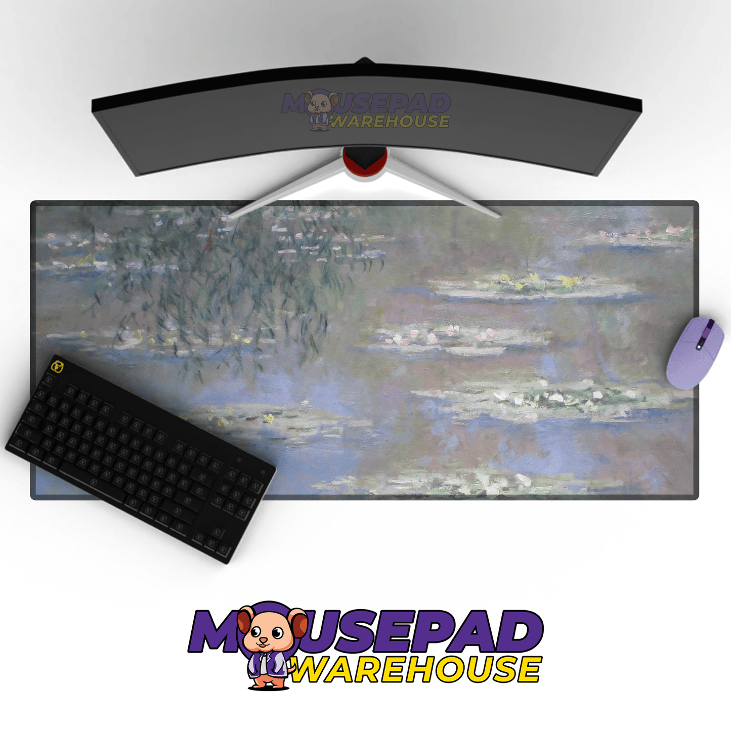Claude Monet - Water - Lilies 1903 Art Mousepad - Mousepad Warehouse