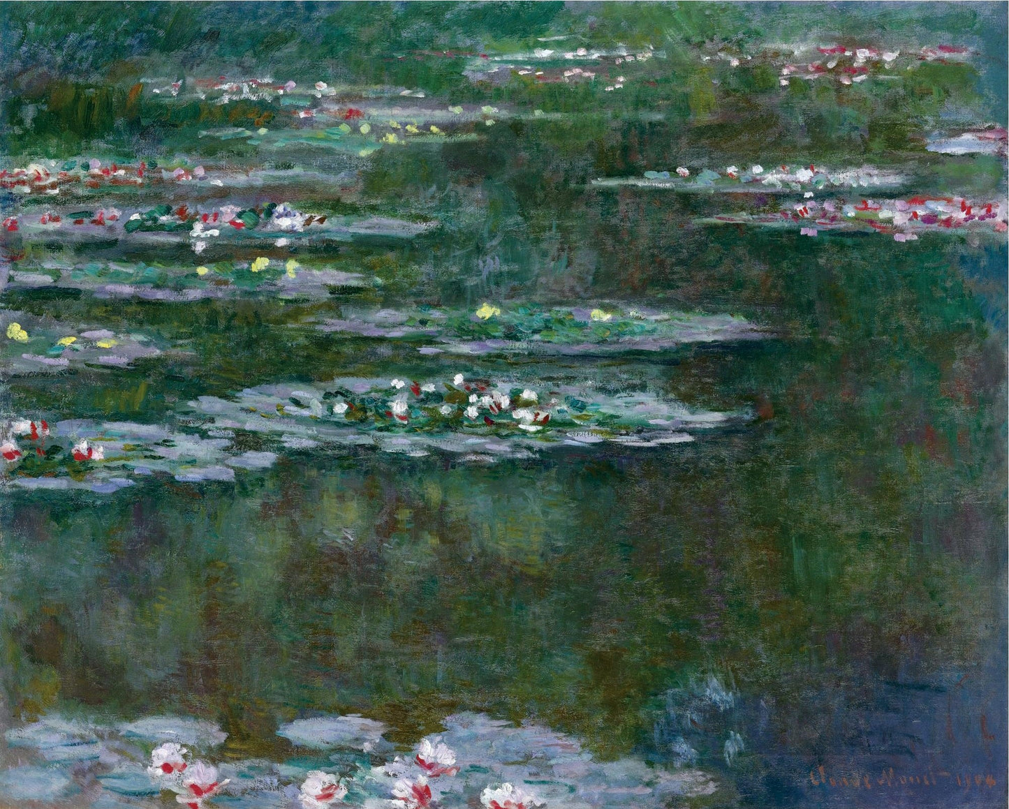 Claude Monet - Water - Lilies 1904 Art Mousepad - Mousepad Warehouse