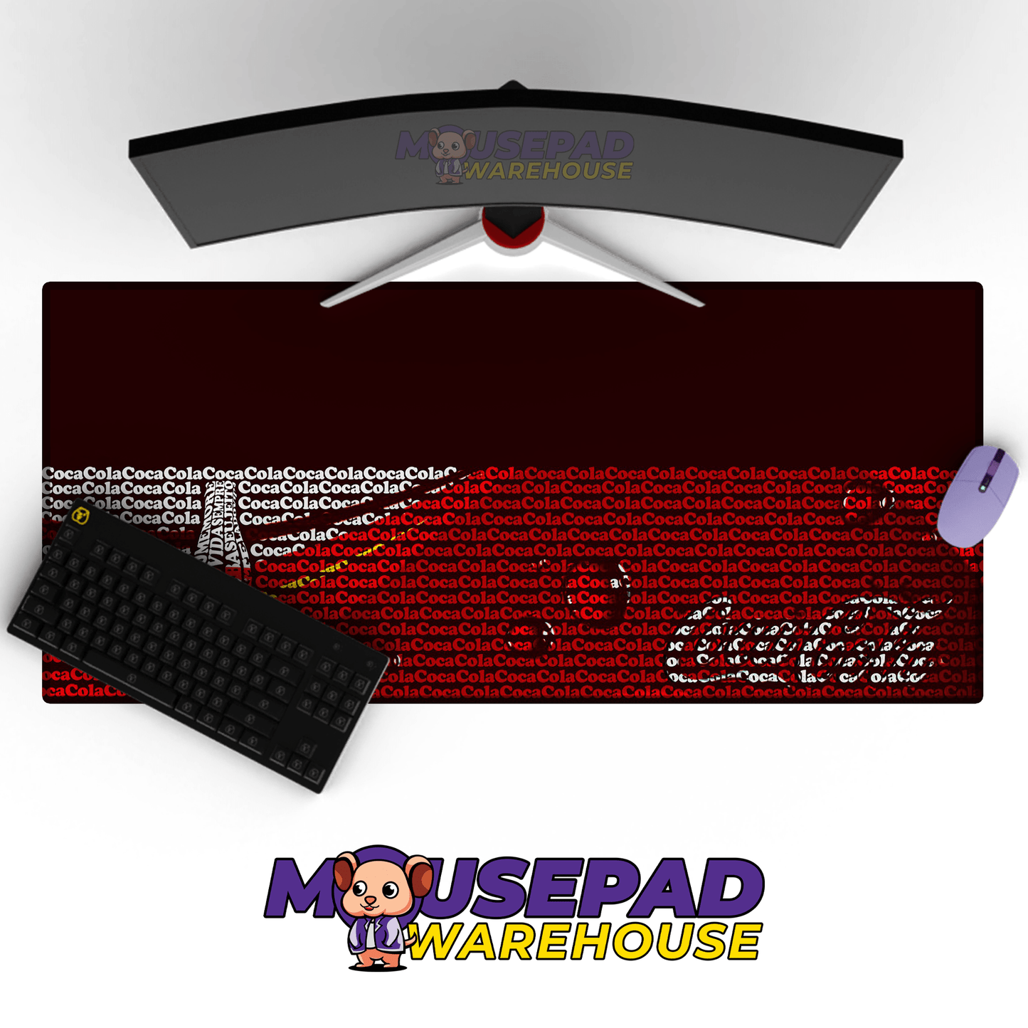 Coca - Cola Brand Imagery Mousepad 416643 - Mousepad Warehouse