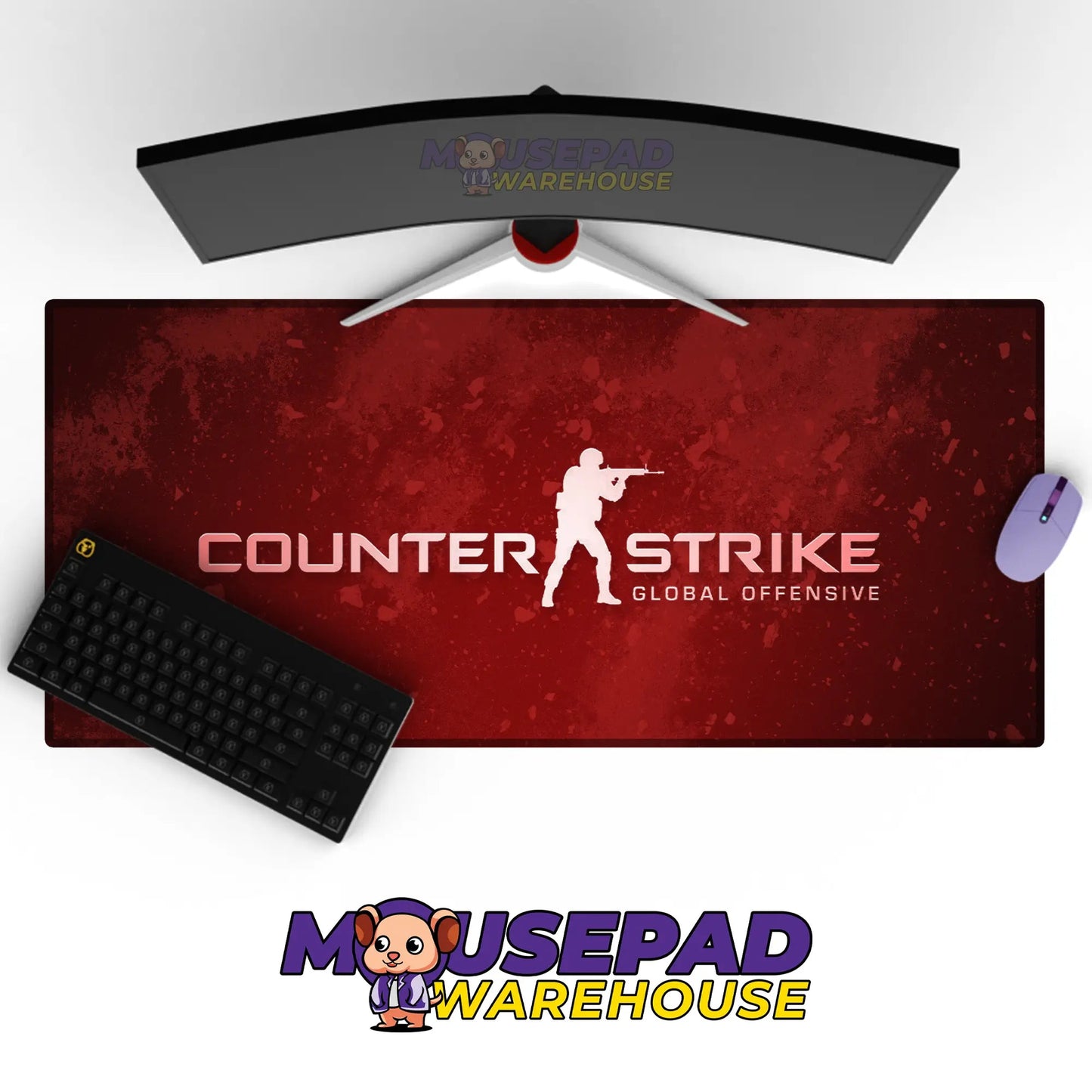 Counter - Strike CS:GO Game Mousepad 570389 - Mousepad Warehouse