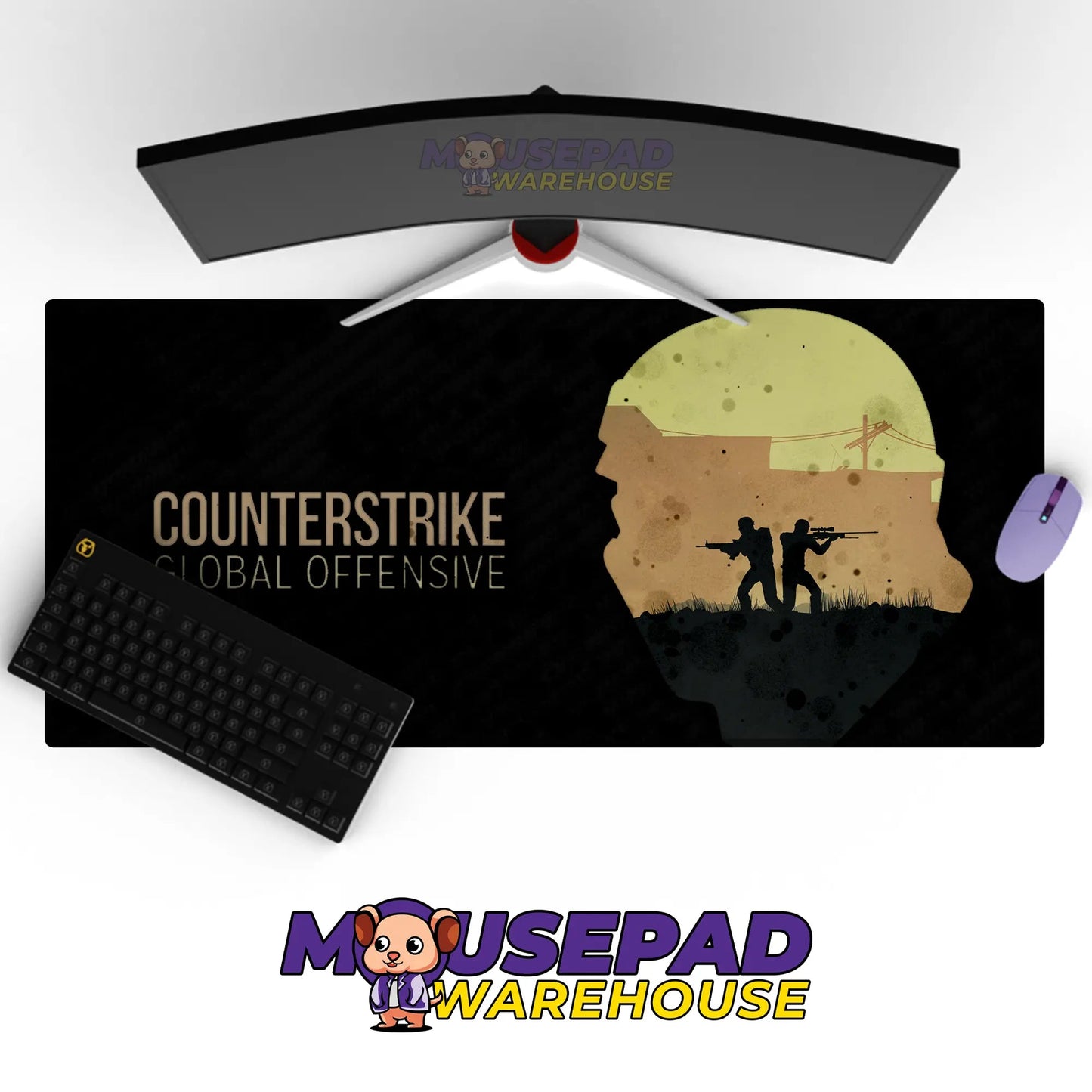 Counter - Strike CS:GO Game Mousepad 570392 - Mousepad Warehouse