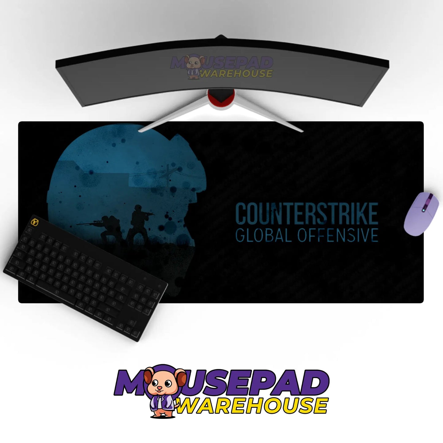 Counter - Strike CS:GO Game Mousepad 570397 - Mousepad Warehouse