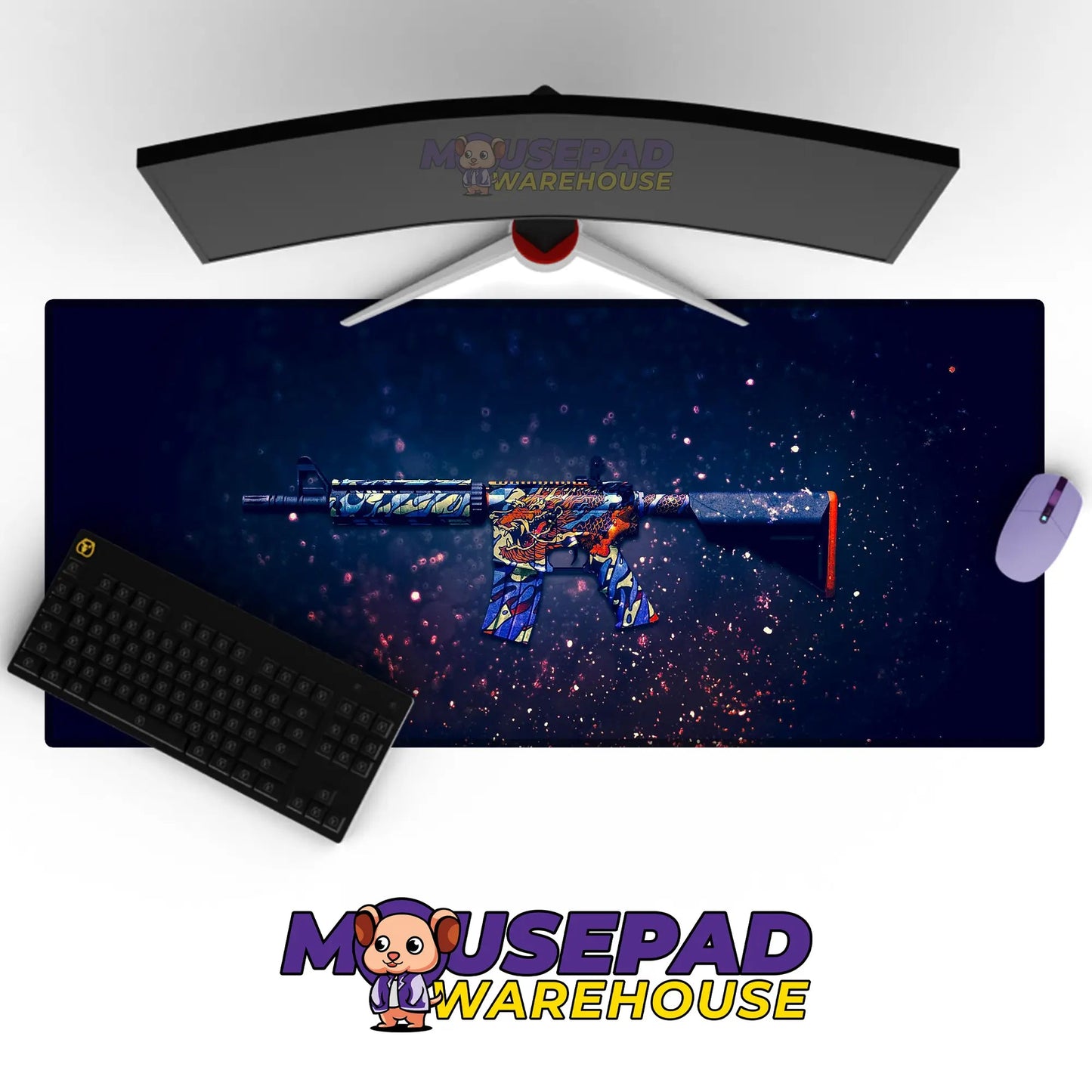 Counter - Strike CS:GO Game Mousepad 570417 - Mousepad Warehouse