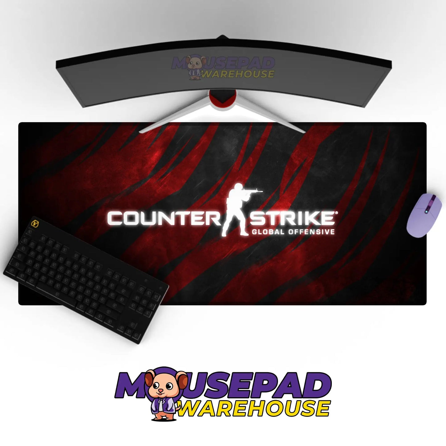 Counter - Strike CS:GO Game Mousepad 576756 - Mousepad Warehouse