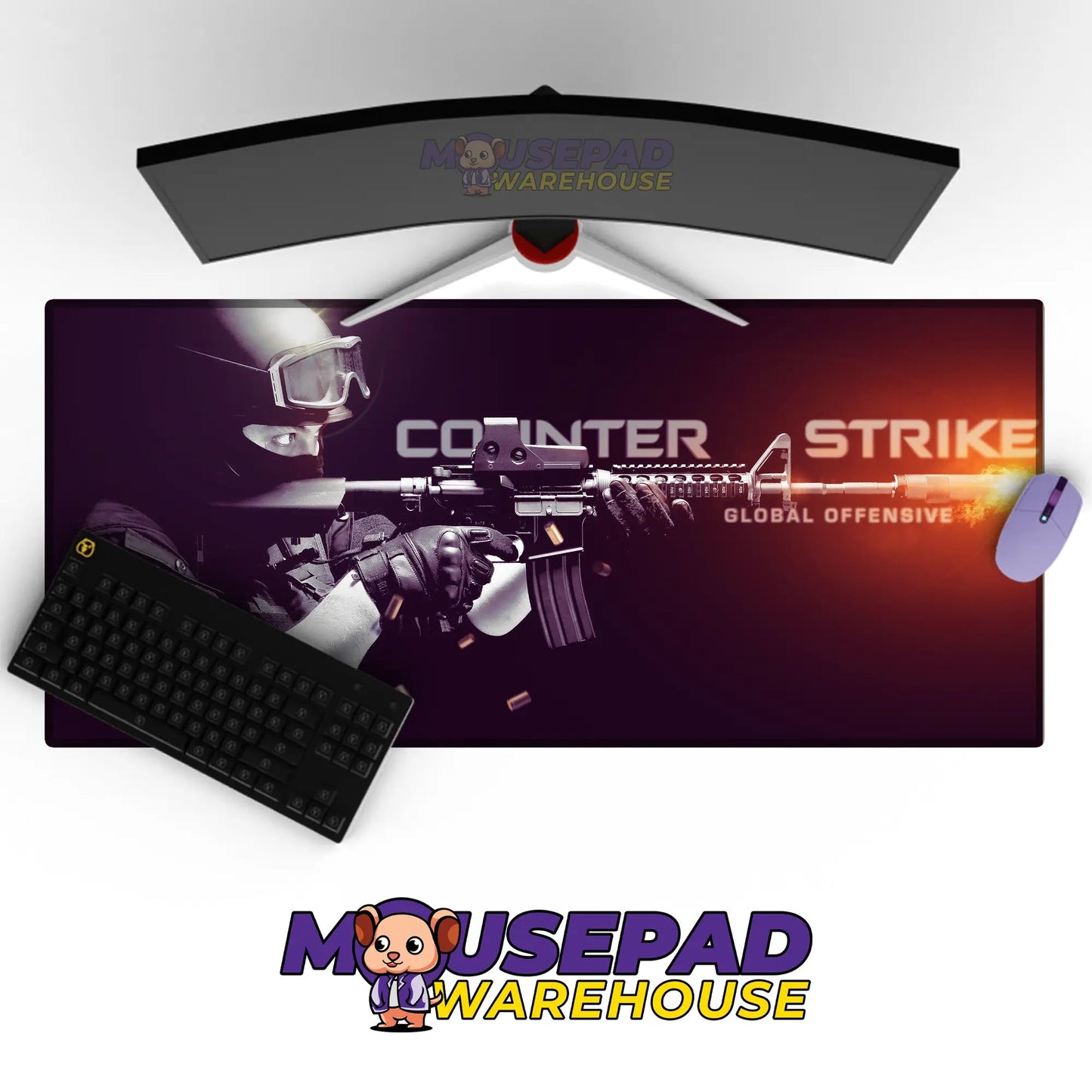 Counter - Strike CS:GO Game Mousepad 587593 - Mousepad Warehouse