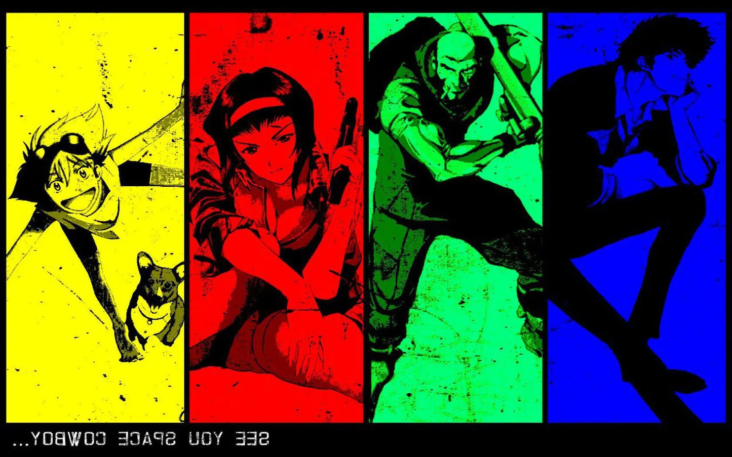 Cowboy Bebop Anime Mousepad 419935 - Mousepad Warehouse
