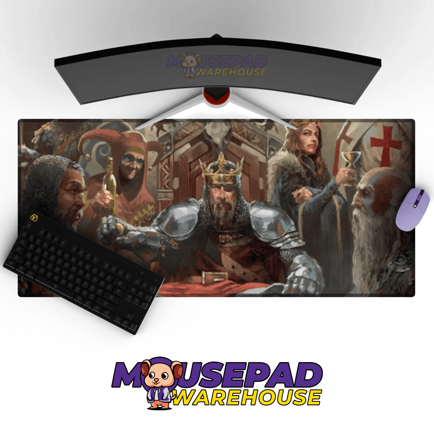 Crusader Kings 3 Mousepad 199155 - Mousepad Warehouse