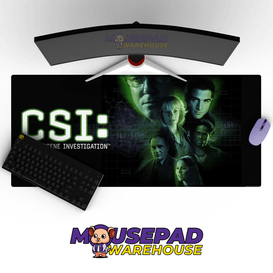 CSI Crime Scene Investigation Mousepad 9780 - Mousepad Warehouse