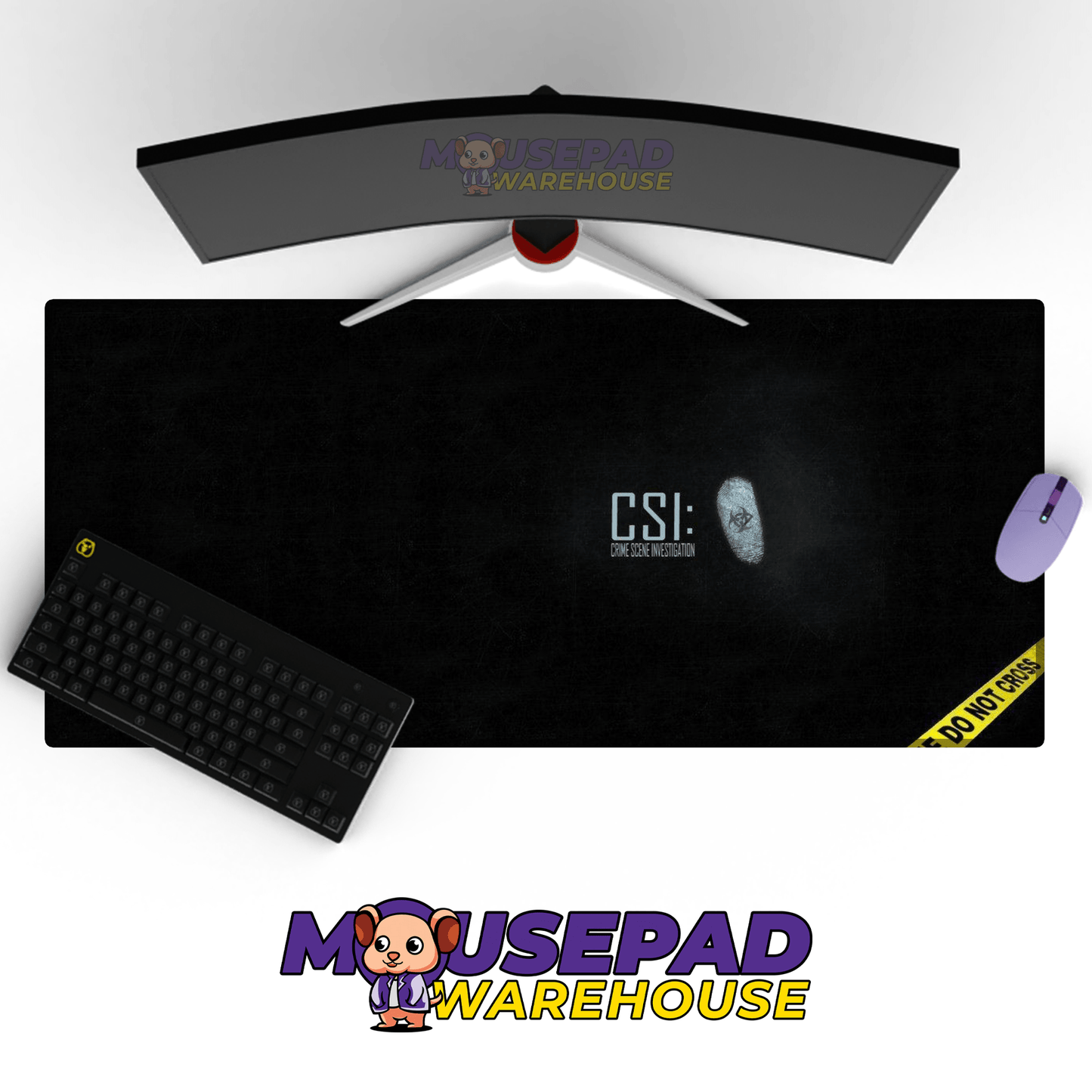 CSI Crime Scene Investigation Mousepad 9781 - Mousepad Warehouse