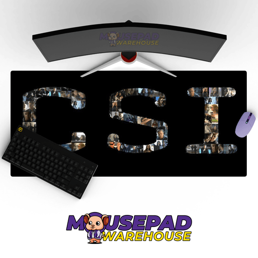 CSI Crime Scene Investigation Mousepad 9782 - Mousepad Warehouse