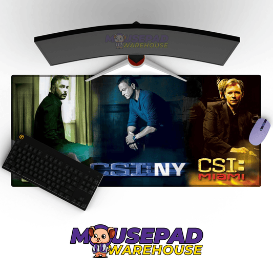 CSI Crime Scene Investigation Mousepad 9783 - Mousepad Warehouse