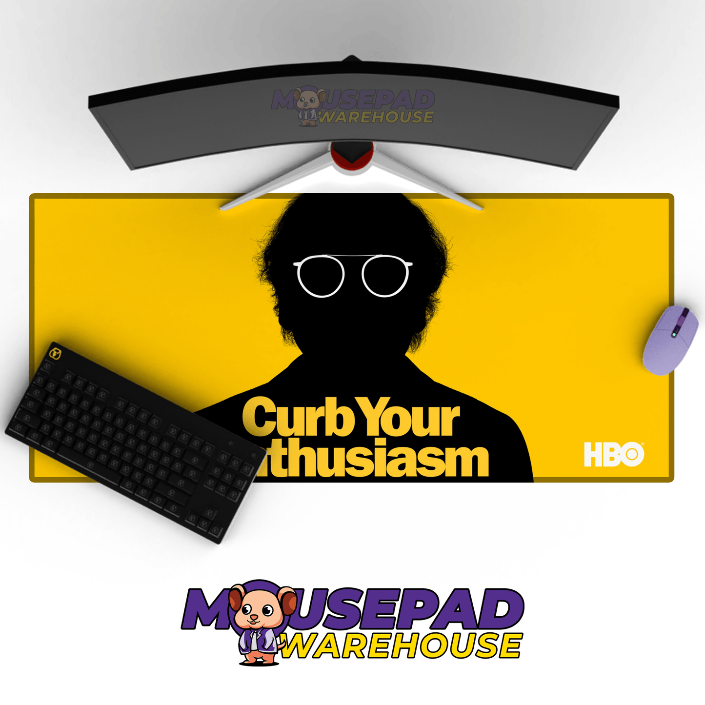 Curb Your Enthusiasm Mousepad 1123310 - Mousepad Warehouse