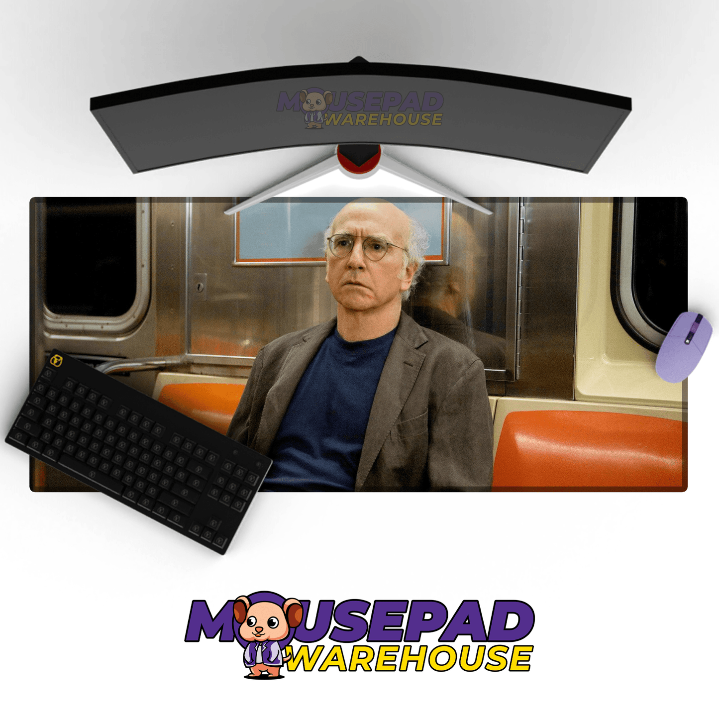 Curb Your Enthusiasm Mousepad 1123315 - Mousepad Warehouse