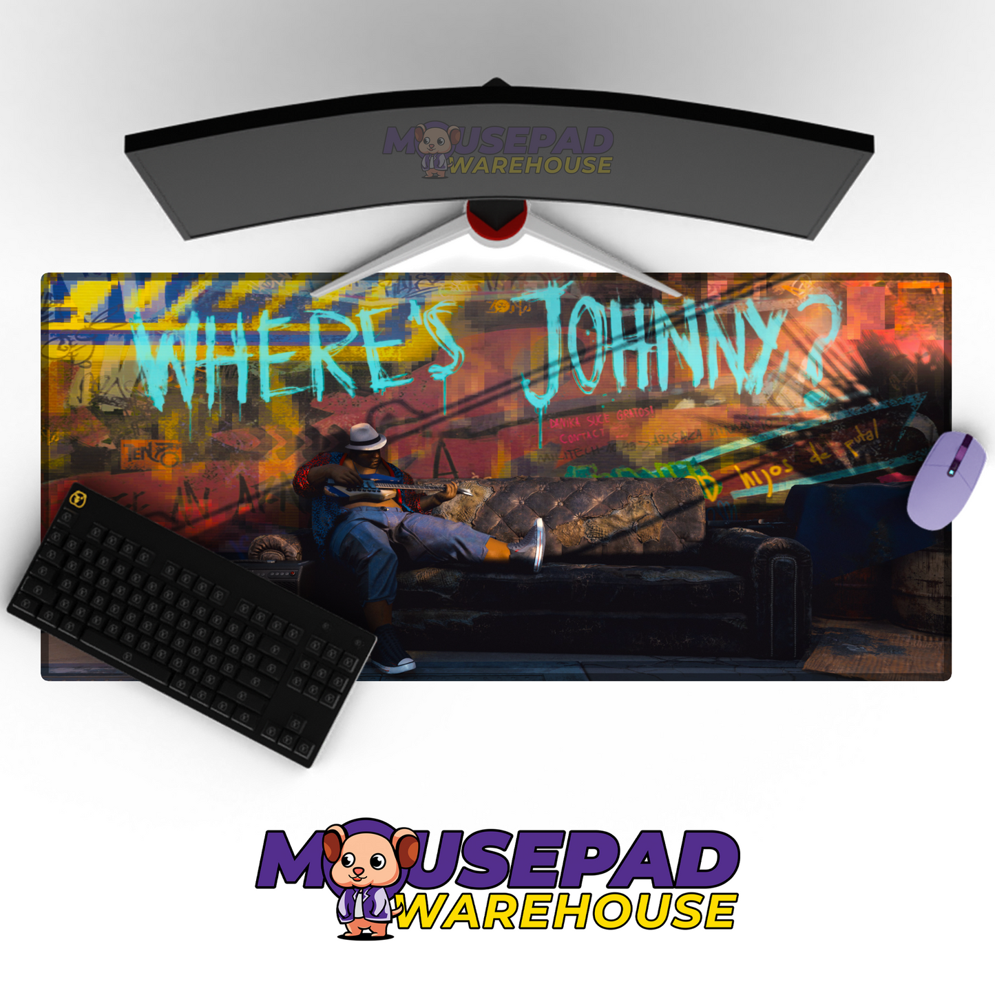 Cyberpunk 2077 Mousepad 199182 MousepadWarehouse.com