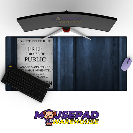 Doctor Who Mousepad 201408 - Mousepad Warehouse