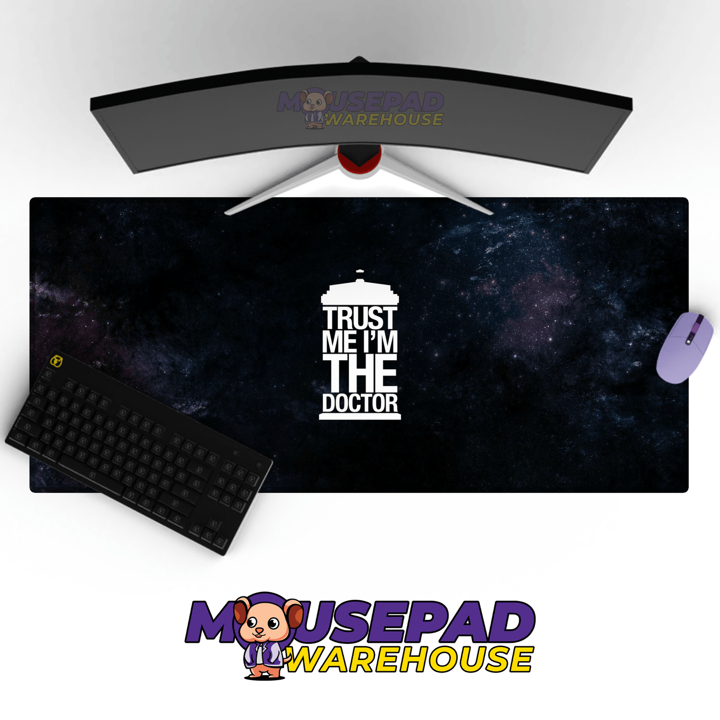 Doctor Who Mousepad 423182 - Mousepad Warehouse