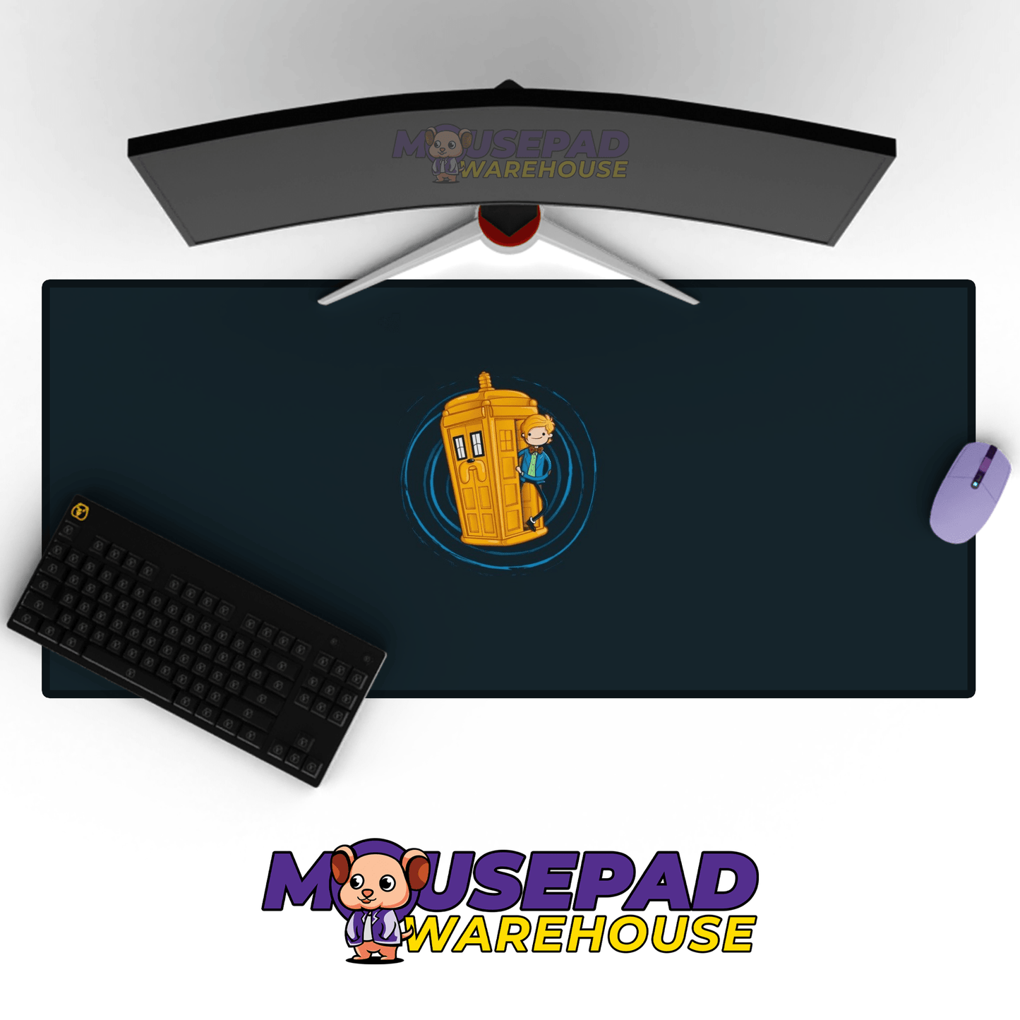 Doctor Who Mousepad 435046 - Mousepad Warehouse