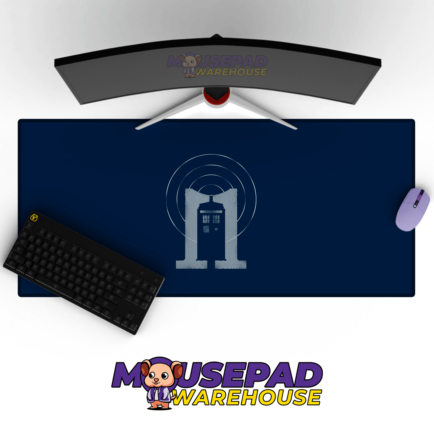 Doctor Who Mousepad 556543 - Mousepad Warehouse