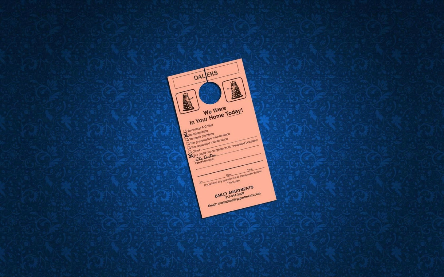 Doctor Who Mousepad 667526 - Mousepad Warehouse