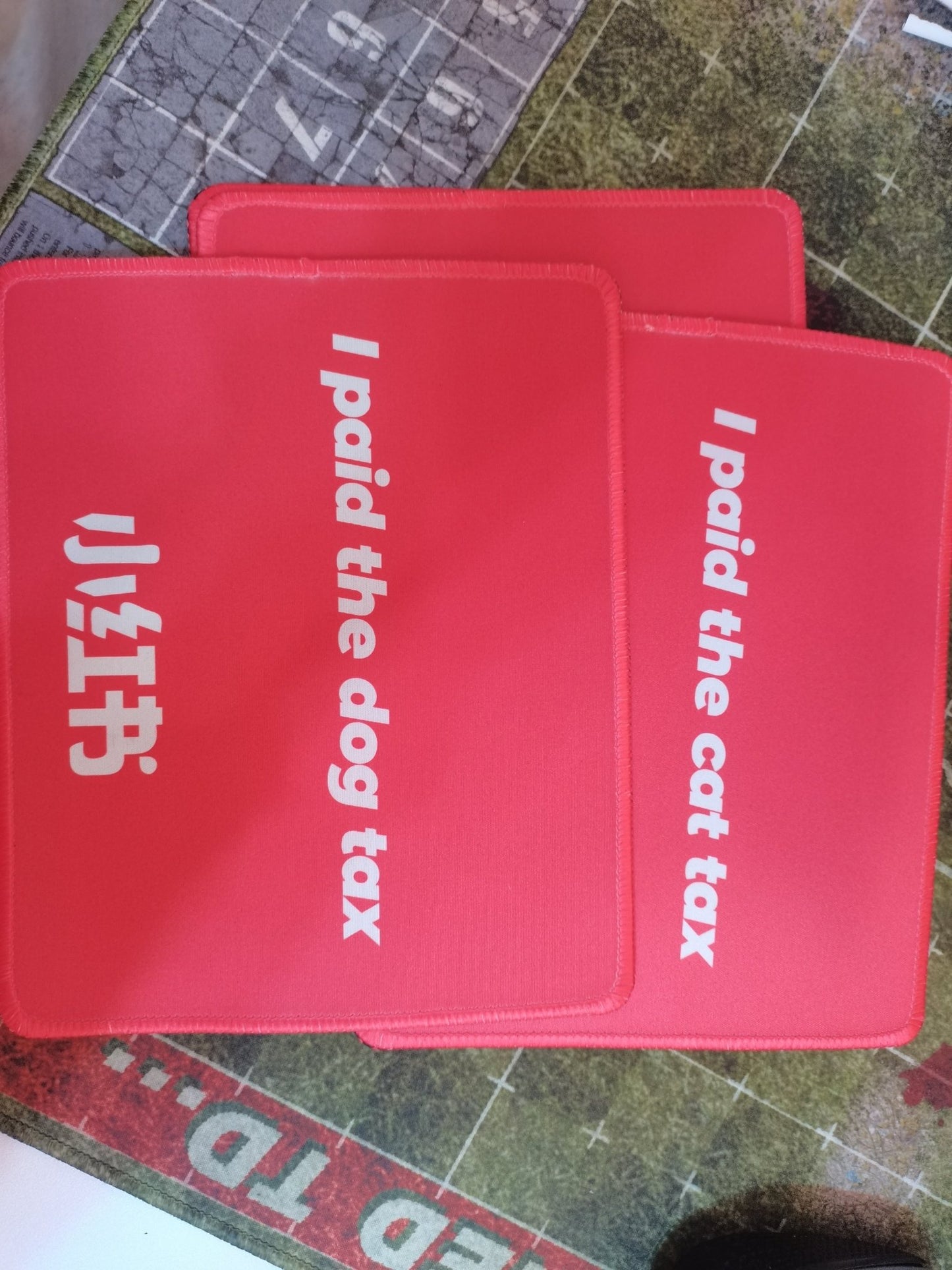 Dog Tax - Red Note App 小红书 Mousepad - Mousepad Warehouse
