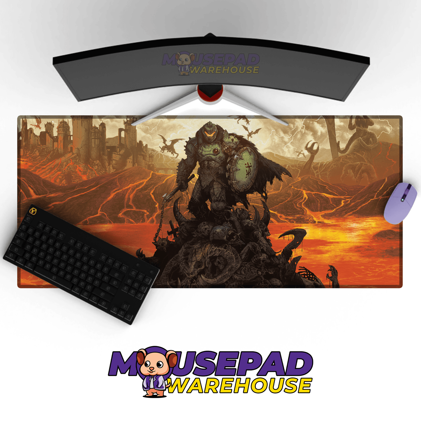DOOM Mousepad 1396698 - Mousepad Warehouse