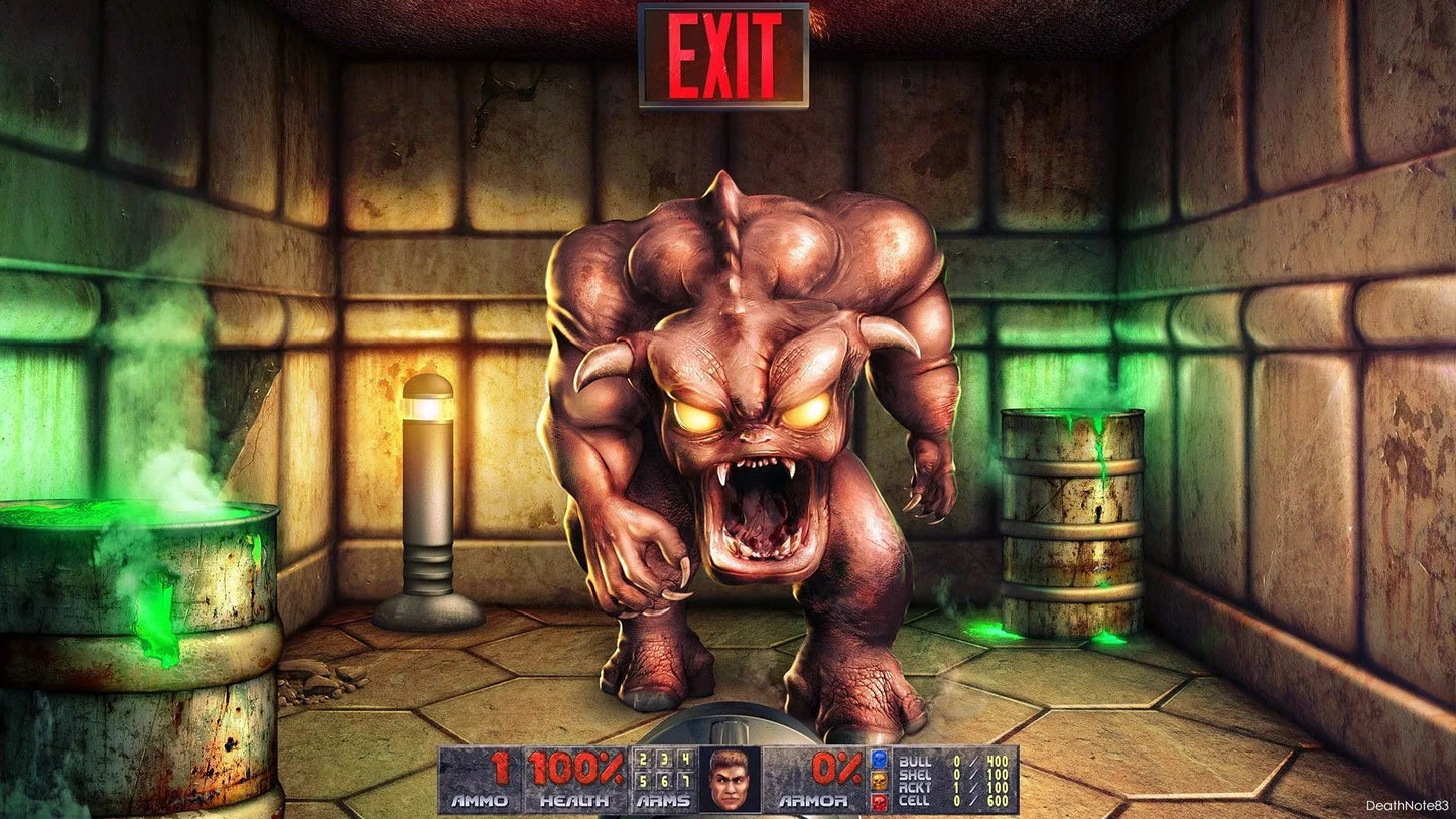 DOOM Mousepad 15138744 - Mousepad Warehouse