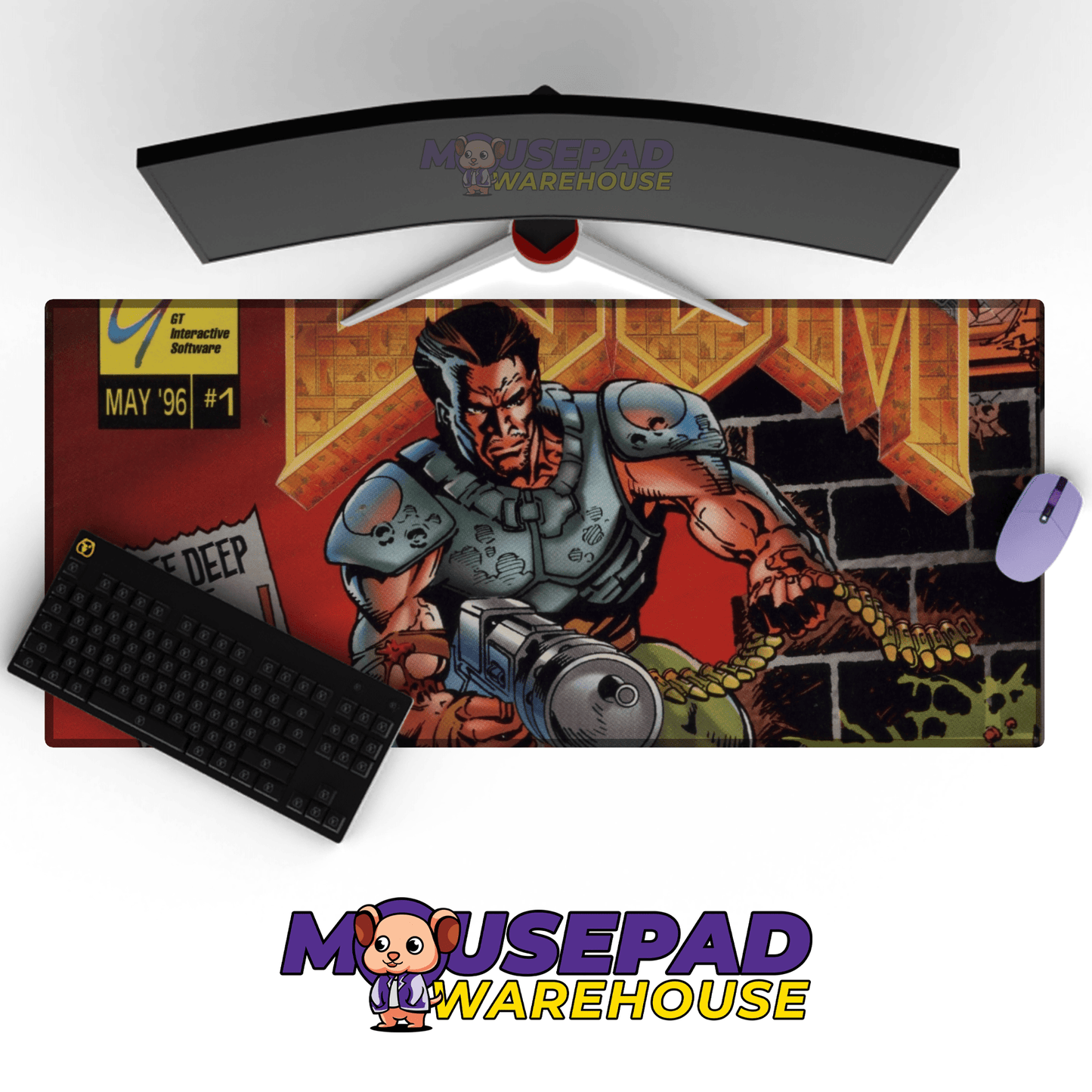DOOM Mousepad 406570 - Mousepad Warehouse