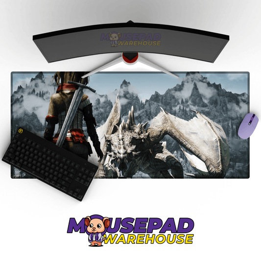 Elder Scrolls V Skyrim Mousepad 289707 - Mousepad Warehouse