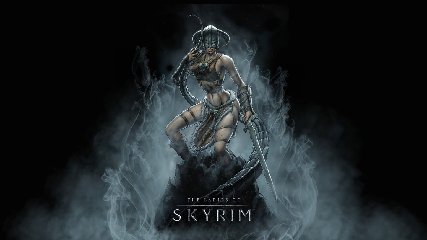 Elder Scrolls V Skyrim Mousepad 420144 - Mousepad Warehouse